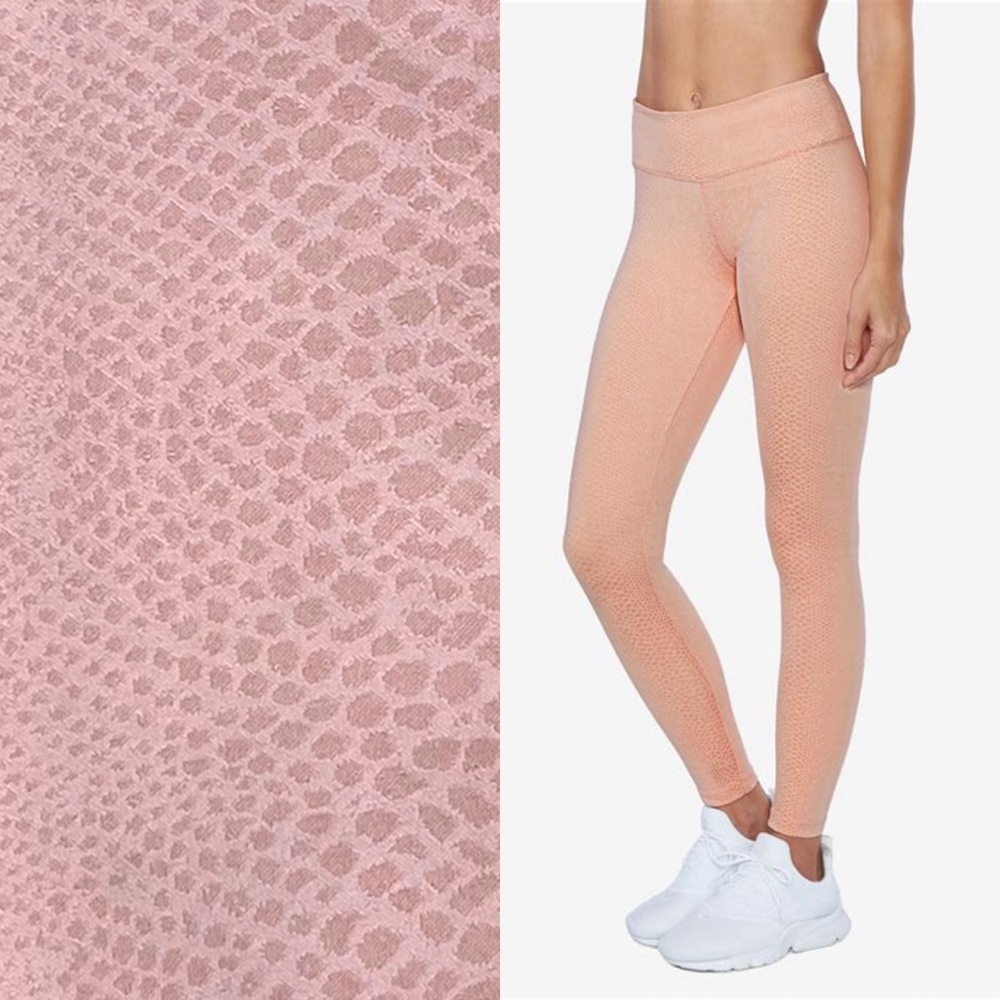KORAL Drive High Rise Serpentine Legging Cameo Snake Pink S